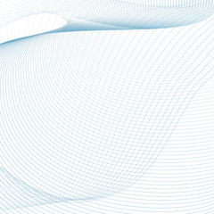 Line art background, vector abstract technology template. Light blue and gray lines. Futuristic concept with text place for websites, presentations, flyers, brochures, book covers. EPS10 illustration