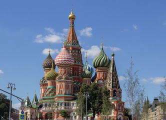 St. Basil's Cathedral on the Red Square
