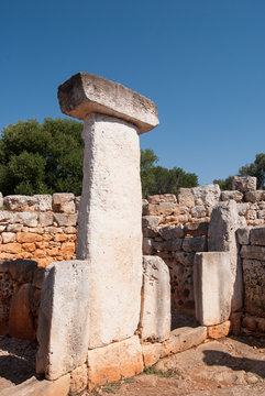 Part of Talayotica constructions of den Galmes tower site