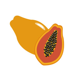 Healthy organic papaya