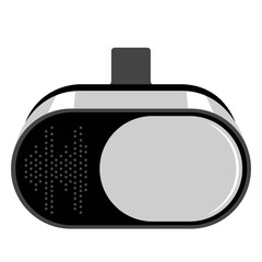 Virtual reality glasses icon