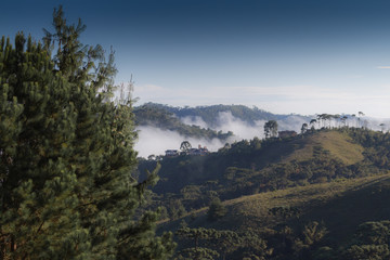 Paisagem de Campos do Jordão
