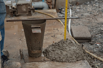 Concrete slump test,concrete density test