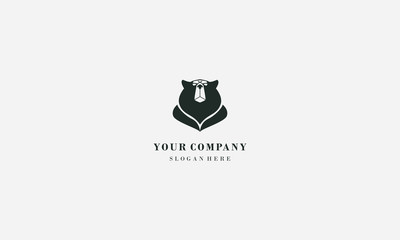 Obraz premium BEAR LOGO TEMPLAT COMPANY
