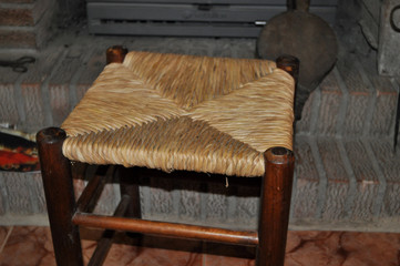 Asiento de madera