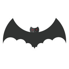 Vector nursery cute wild mammal animal bat