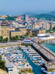 Fototapeta premium San Sebastian. Ciudad de Guipuzcoa. Pais Vasco, España