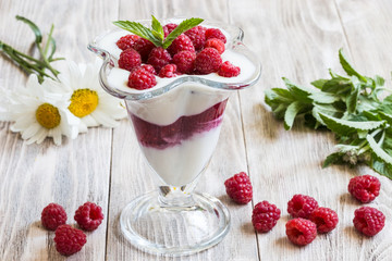 Image with yogurt