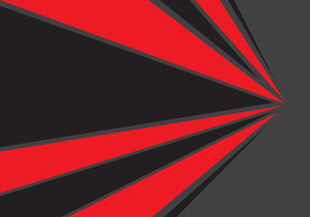 Fototapeta na wymiar Abstract red gray speed direction design modern futuristic background vector illustration.