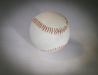 baseball ball .isolated on a white background .