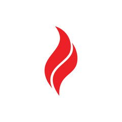 FIre logo abstract design