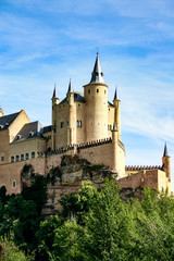 Fototapeta na wymiar Alcázar de Segovia