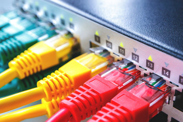 the switch of the company engaged in the Internet