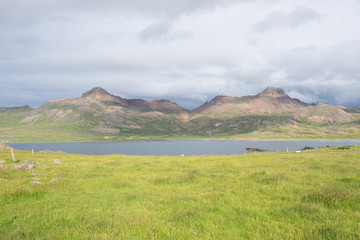 Landschaft im Gebiet um Bakkagerði / Ostfjorde - Island