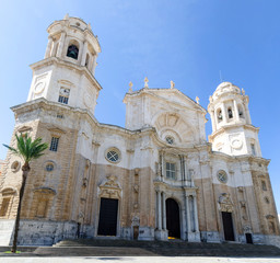 Fototapeta premium Cathedral of Santa Cruz in Cadiz