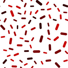 Dark Red vector seamless pattern with sharp lines.