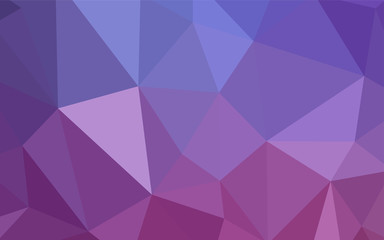 Obraz premium Light Pink vector polygonal background.