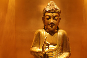 Obraz premium Goldener Buddha