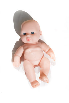 bébé poupée poupon jouet nudité nu corps apprendre enfant