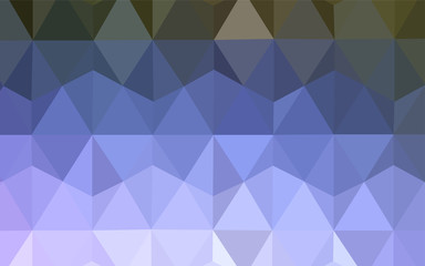 Light Pink, Green vector shining triangular layout.