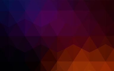 Obraz premium Light Pink, Blue vector low poly layout.