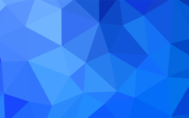 Light BLUE vector polygon abstract layout.
