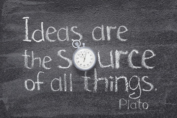Fototapeta premium ideas are the source
