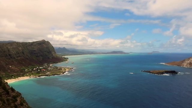 Ocean View in Hawaii