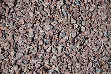 Granite gravel texture