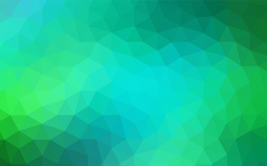 Fototapeta na wymiar Light BLUE vector abstract mosaic pattern.