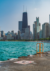 Chicago Skyline from North Avenue Beach