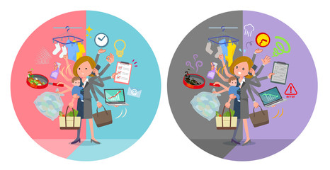 flat type Bob hair black dress women_mulch task switch