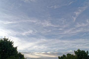 sunset sky in Thailand 