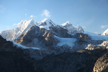 Obraz premium Amazing mountains on Himalayas - Nepal.