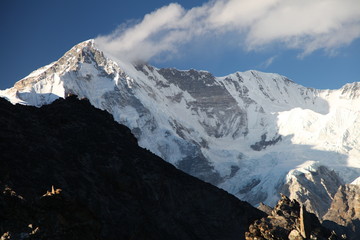 Amazing mountains on Himalayas - Nepal.
