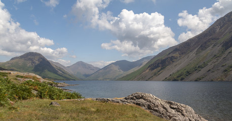 Lake And Mountains