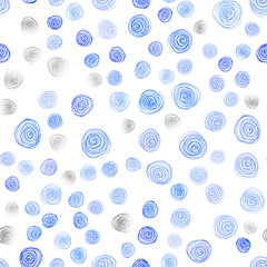 Light BLUE vector seamless natural elegant background.