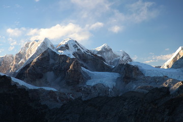 Obraz premium Amazing mountains on Himalayas - Nepal.