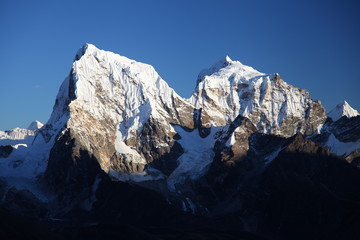 Amazing mountains on Himalayas - Nepal.