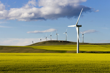 Wind Turbine Pincher Creek Alberta