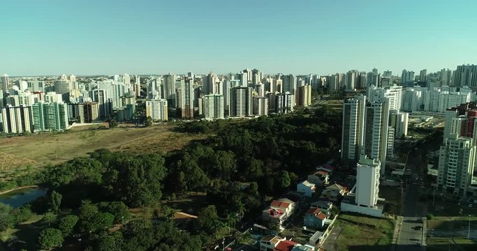 Vista &aacute;rea de &Aacute;guas Claras, DF