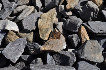 Stone background close up gray and brown