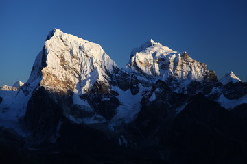 Amazing mountains on Himalayas - Nepal.