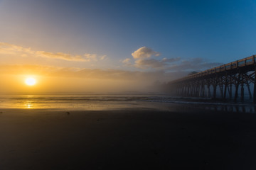 Fototapeta premium Foggy Sunrise