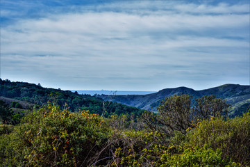 Fototapeta na wymiar View from Mt Tamp