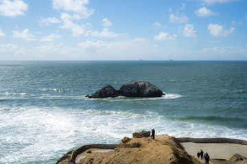 The view in Lands End, San Francisco. Mountain, love.