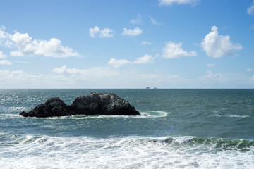 The view in Lands End, San Francisco. Mountain, love.