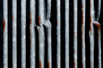 Obraz premium Old Zinc rust textured for background,retro for background