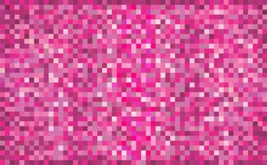 Pink abstract grunge background - Illustration, 
Mosaic grunge lilac background, 
Squares Of Light And Dark pink color, 
Cyclamen shapes of mosaic style