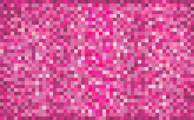 Pink abstract grunge background - Illustration, 
Mosaic grunge lilac background, 
Squares Of Light And Dark pink color, 
Cyclamen shapes of mosaic style
